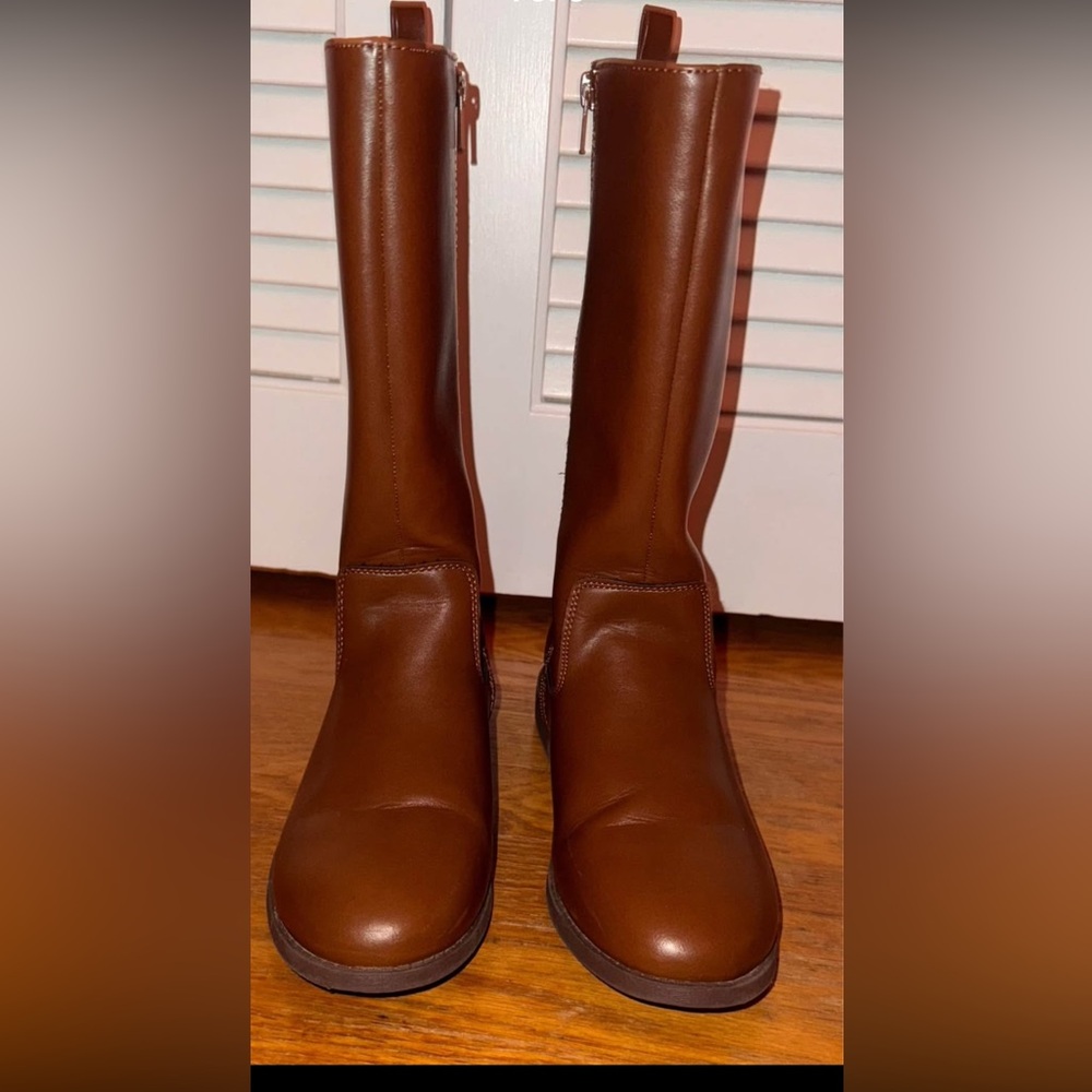 Old Navy knee high Brown Heeled Boots